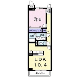 ヌーベル　コリーヌⅡの物件間取画像